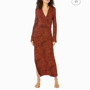 Free People Shayla Wrap Maxi Dress - NWOT